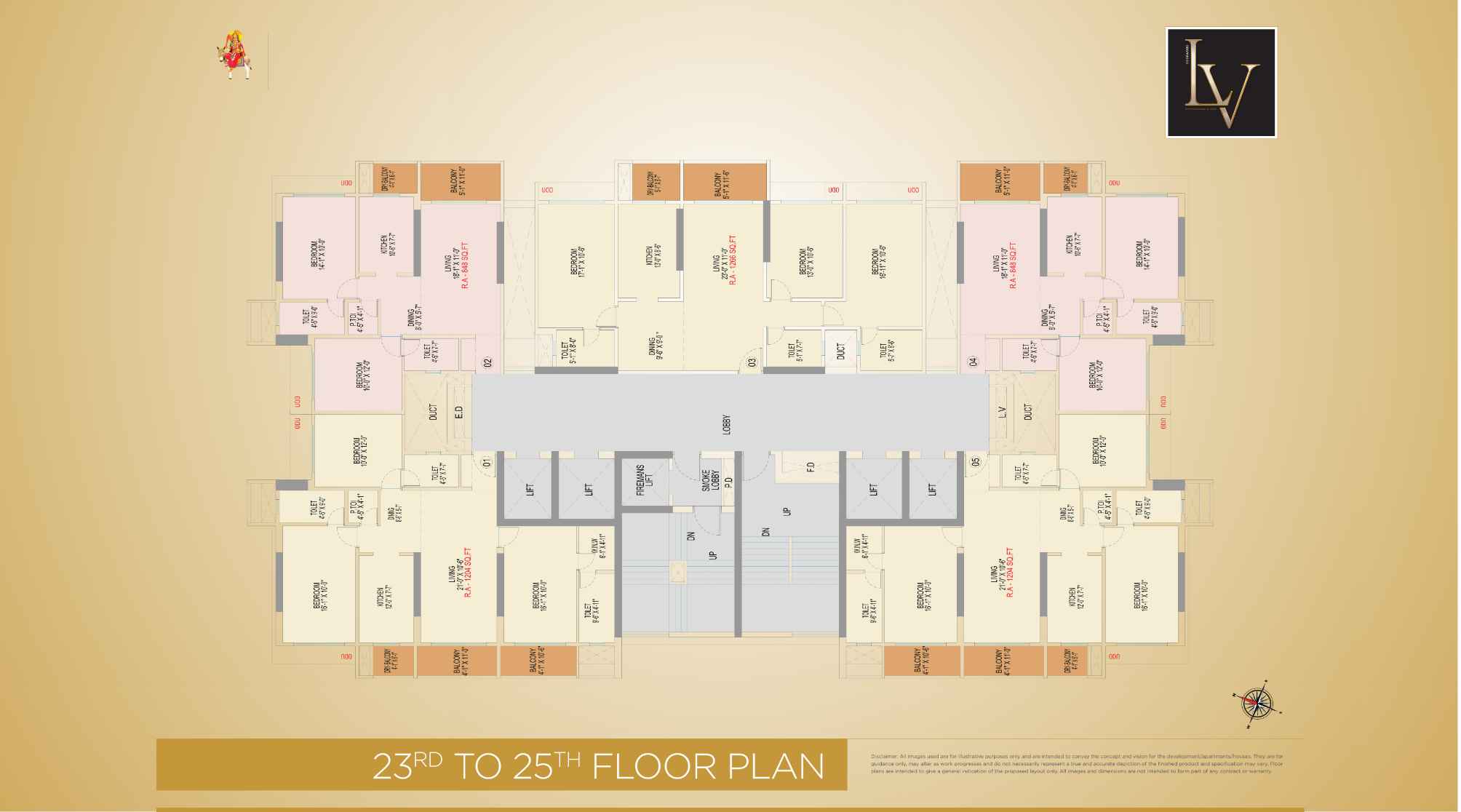 DGS-Sheetal-Elara-Lokhandwala-Vibe-Floor-Plan-23-to-25th