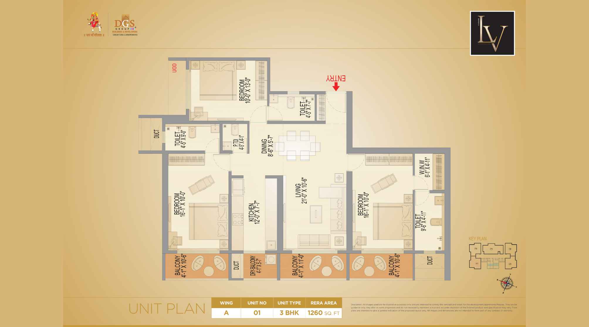 DGS-Sheetal-Elara-Lokhandwala-Vibe-Floor-Plan-3BHK-1260-sqft